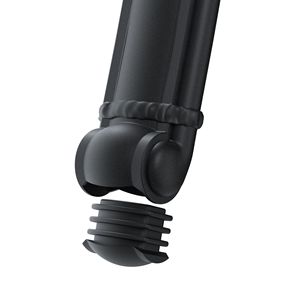 Set di 4 Sedie da Pranzo da Esterno in Alluminio Pressofuso con Telaio Nero e Cuscini in Colori Assortiti - Product Image 6