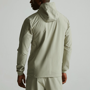 Customized Brand Logo Mens Polyester Matte Finish Windbreaker Jacket Sports Suits Gym Two Piece <b>Set</b> Lightweight Tracksuits Men - Product Image 3