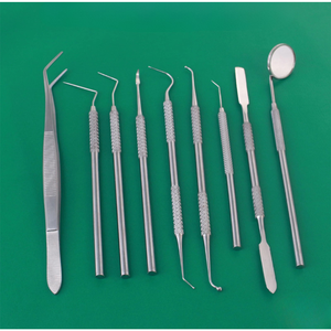 ชุดเครื่องมือผ่าตัดทางทันตกรรม 9 ชิ้น ขายดี ได้รับการรับรองมาตรฐาน CE ใช้พลังงานแบบแมนนวล เป็นพื้นฐานของเครื่องมือผ่าตัด ได้รับการรับรองมาตรฐาน CE โดย GS - Product Image 2