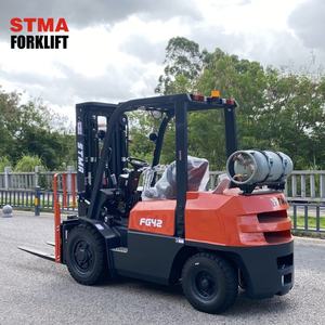 סטמה empilhadeiras גז 4 טון פרופן מלגזה עם מערכת המרה אמריקאית - Product Image 2