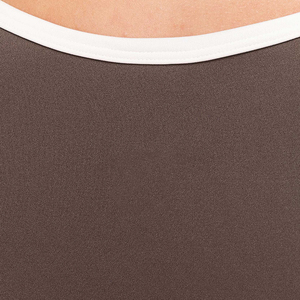 Custom Logo Women Yoga Wear Set Quick Dry High Waist <b>Crop</b> <b>Top</b> 2-Piece OEM ODM Wholesale Factory Manufacturer 100% Cotton - Product Image 6