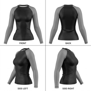 Chemise de protection UV à manches longues pour femmes, respirante, pour sports nautiques, haute performance, extensible - Product Image 1