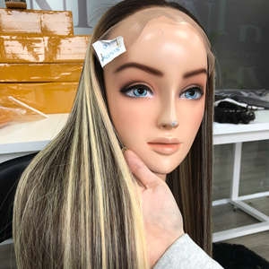 Piano Mix Rubio Super Doble Pelo Dibujado Calidad Vietnamita Alta Calidad - Product Image 3