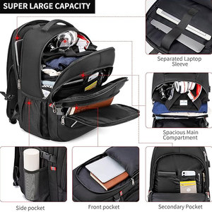 Stylish Design Custom Logo Comfortable Shoulder <b>Straps</b> Multi Pocket Large Capacity Lightweight Soft Breathable School Back Pack - Product Image 2