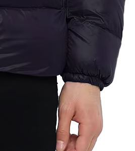 OEM ODM logotipo personalizado hombres invierno al aire libre a prueba de viento chaqueta acolchada sólida chaqueta acolchada con capucha chaquetas acolchadas para hombres - Product Image 2