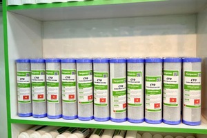 Filtro de carbón activado de coco de 10'' GAC UDF CTO OCB para purificador de agua doméstico - Product Image 2