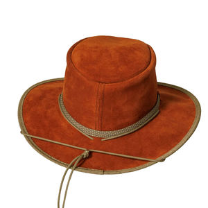 Brown Leather Braided <b>Band</b> Adult Unisex Casual Cowboy <b>Hat</b> Sublimation Transfer Print 48-50cm Head Circumference Outdoor Four - Product Image 6