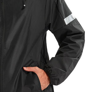 Traje de sauna de PVC personalizado para hombres y mujeres para entrenamientos en casa – Ropa deportiva adelgazante que quema grasa y aumenta la sudoración - Product Image 4