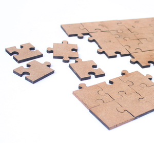 Sous-verres en bois au design élégant de type puzzle pour une décoration intérieure moderne, au style unique et à prix abordable - Product Image 5