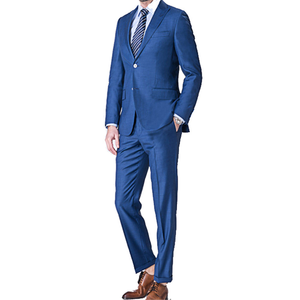 Bespoke Men Custom Suit <b>Wool</b> Super 150'S Italian Fabric Full Canvas High Quality <b>Pant</b> Coat Design Wedding Suits Pictures - Product Image 1