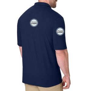 Polo de piqué elástico para hombre, camisas de polo para hombre, manga corta, informal, de algodón, para golf - Product Image 3