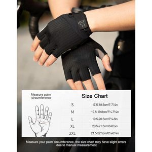 New Design Cycling <b>Gloves</b> Shock Absorbing Memory Gel Padded Road Bike <b>Gloves</b> Bicycle Breathable <b>Fingerless</b> Custom Logo - Product Image 6
