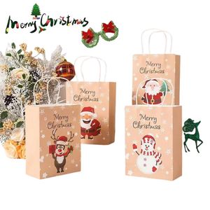 Vietnam Manufacturer Heavy Weight <b>White</b> Kraft Christmas <b>Paper</b> <b>Bags</b> Bulk Custom Logo Retail Shopping Present Carrier <b>Bag</b> - Product Image 5