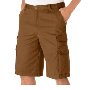 Pantalones Cortos Cargo para Hombre, Cómodos, de Secado Rápido, Estilo Suave, Cintura Elástica con Cordón, Ropa Urbana, Venta al Por Mayor de Fábrica - Product Image 1
