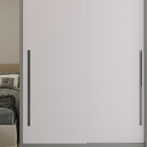 Poignée de profil de bordure de placard en aluminium moderne et élégante, à montage en surface, pour armoire, barre de tirage pour chambre à coucher, meubles de maison, porte de placard - Product Image 1