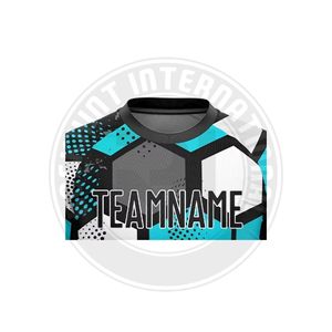 Conjunto de Uniforme de Fútbol Moderno, Jersey y Pantalones Cortos de Tela Elástica Resistente para Entrenamientos, Partidos y Juego Diario - Product Image 4