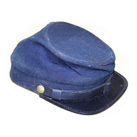 Gorra Kepi Clásica Vintage Hecha a Medida con Logotipo Metálico Bordado, Cómoda, Suave y Ajustable