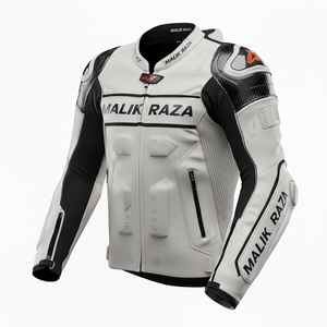 Chaquetas de Motocicleta de Cuero MALIK RAZA al por Mayor |   Equipo de Motociclista a Precio de Fábrica |   Abrigo de Carreras Hecho a Medida - Product Image 3
