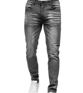 Jeans de Mezclilla Personalizados de Alta Calidad para Hombre, Estilo Rebel Vintage, Corte Slim, Cintura Media, Elásticos, Rectos, Estilo Grunge Urbano, Cómodos para Invierno - Product Image 4