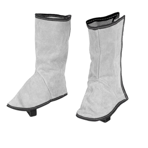 Customizable Durable Cowhide <b>Split</b> Leather Gaiter Flame Retardant Welding <b>Shoe</b> Cover for Daily Industrial Safety Foot Protection - Product Image 6