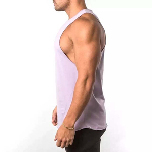 Wholesale <b>Cheap</b> Price Men Gym Wear Tank Top Eco-Friendly Breathable Sporty Style Brand Custom Logo Design 100% - Product Image 3