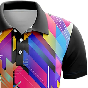 Camiseta Polo Deportiva Sublimada e Impresa Personalizada, Estilo Nuevo 2023, Camisetas Polo para Hombre de Alta Calidad - Product Image 3