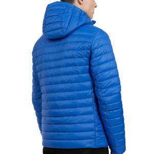 Men Hooded <b>Packable</b> <b>Jacket</b> Lightweight Quilted Puffer Insulated Winter Coat Outerwear Plus Size Bubble - Product Image 3