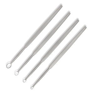 ¡OFERTA ESPECIAL! Curetas Dérmicas Profesionales de Acero Fox, Cureta Manual de 6mm para Oído, Cureta Recta Afilada para Otología, Instrumentos ORL - Product Image 6