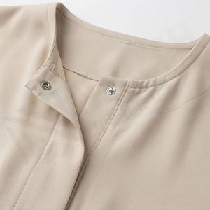 Dernière Abaya Arabe Personnalisée Couleur Florale Organza Modeste Kaftan Vêtements Islamiques Robes Longues Musulmanes Femme Robe de Bal - Product Image 4