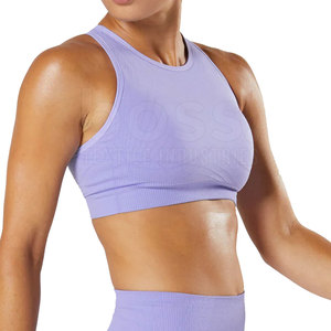 Soutien-gorge de sport léger conçu avec un tissu respirant pour la course à pied, la gym et le fitness - Product Image 2