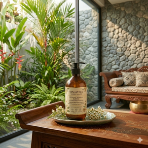 Gel Douche Liquide Moussant Bio aux Herbes de Malaisie en Gros, Hydratant, Éclaircissant et Rafraîchissant à la Niacinamide - Product Image 3