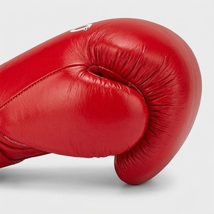 ถุงมือชกมวยไทย MMA หนังแท้คุณภาพสูง แบบสั่งทำพิเศษ พร้อมโลโก้ตามต้องการ สายรัดข้อมือเสริมความแข็งแรง สำหรับการฝึกซ้อมและการต่อยมวย จำหน่ายส่ง - Product Image 4