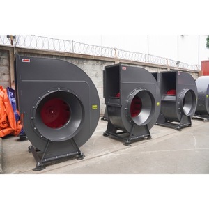 Ventilateur centrifuge à entraînement direct en acier SS400 à entretien facile pour l'extraction de la cuisine CPL-1-8D, faible bruit, pression moyenne, usage industriel - Product Image 1