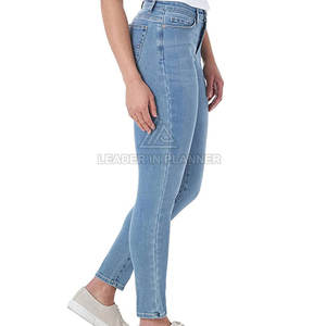 Pantalones Casuales de Alta Calidad para Mujer, Color Sólido, Pantalones Vaqueros para Mujer a Precio Económico, Más Vendidos - Product Image 2