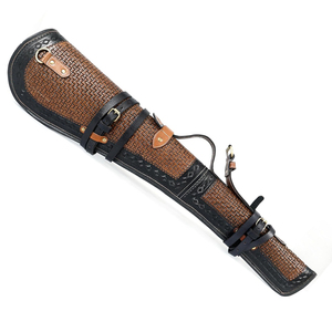 Sac à fusil en cuir à prix abordable, vente en gros, qualité supérieure, fabrication professionnelle, sac à fusil en cuir véritable personnalisé - Product Image 3