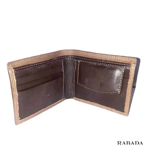 Customized Best Quality Top Selling 100% Genuine Cow Bi-fold Leather <b>Wallet</b> <b>for</b> <b>Men</b> at Factory Price - Product Image 2
