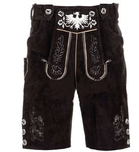 Lederhosen para Hombre, Pantalones Cortos de Cuero, Traje Tradicional Bávaro Alemán, Personalizado - Product Image 1