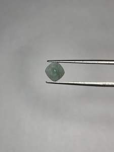 พลอยฟลูออไรต์สีเขียวธรรมชาติทรงน้ำตาล - Product Image 3