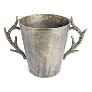 Wholesale Stainless Steel <b>Ice</b> Buckets For Bar Use Hammered Finish Wine Champagne <b>Cooler</b> Bucket With Ring Handles In Best Price - Product Image 4