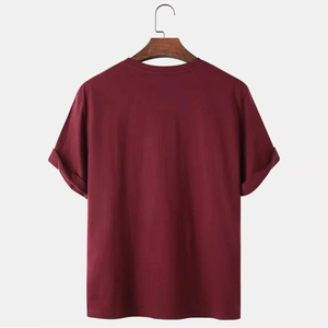 Camiseta de Manga Larga de Algodón Orgánico Tejido para Hombre, Diseños Modernos de Alta Calidad, Logotipo/Color Personalizado, Transpirable, Ecológica, de Secado Rápido - Product Image 2