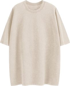 T-shirts basiques en coton Supima personnalisés de haute qualité à compression légère pour hommes et femmes - Product Image 5