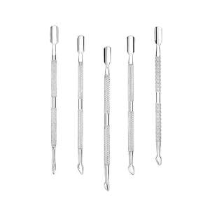 Herramienta de Alta Calidad para Empujar Cutículas, Empujador y Removedor de Cutículas para Manicura, de un Solo Lado con Mango Liso - Product Image 1