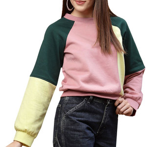 Sweat-shirt haut de gamme pour femme, personnalisable avec logo, en molleton uni, style streetwear professionnel, nouvelle collection 2026 - Product Image 4