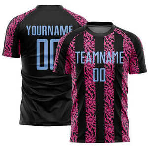 Maillot de football pour hommes très vendu, 100% polyester, vêtements de sport à manches courtes, impression de logo personnalisée, service OEM - Product Image 4