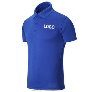 Logotipo bordado personalizado de los hombres de golf para camiseta de polo transpirable en blanco Jersey patrón sólido poliéster algodón Golf camiseta - Product Image 1