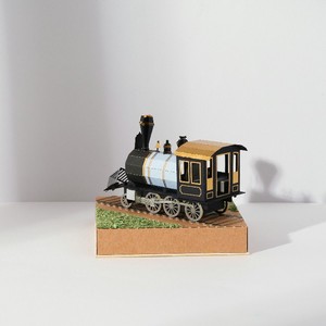 [4R] tuyệt vời cổ điển tàu hơi nước tự làm thu nhỏ thủ công chết cắt giấy mô hình <span class=keywords><strong>Kit</strong></span> <span class=keywords><strong>3D</strong></span> nghệ thuật sưu tập câu đố - Product Image 2