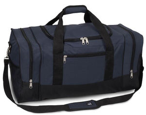 SKEY CORPORATION S-900 Weekender <b>Bag</b> Lightweight Sports Duffel 600D Material Dual Side Zipper Compartments Sturdy Metal Clips - Product Image 4