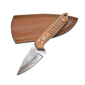 Couteau utilitaire/de chasse/de peeling/d'étaillement à lame fixe, fait main, de qualité supérieure, avec manche en bois, pour les acheteurs en gros aux États-Unis et en Europe - Product Image 1