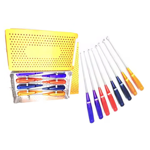 Juego de Curetas Cervicales Ortopédicas de Acero Inoxidable de Calidad Premium con Certificación CE para Uso Hospitalario, Instrumentos Quirúrgicos - Product Image 6