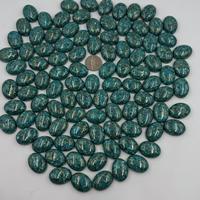 Pierre précieuse naturelle de qualité supérieure AAA+ en rubis bleu, forme ovale cabochon, taille et couleur personnalisables, pour la création de bijoux uniques